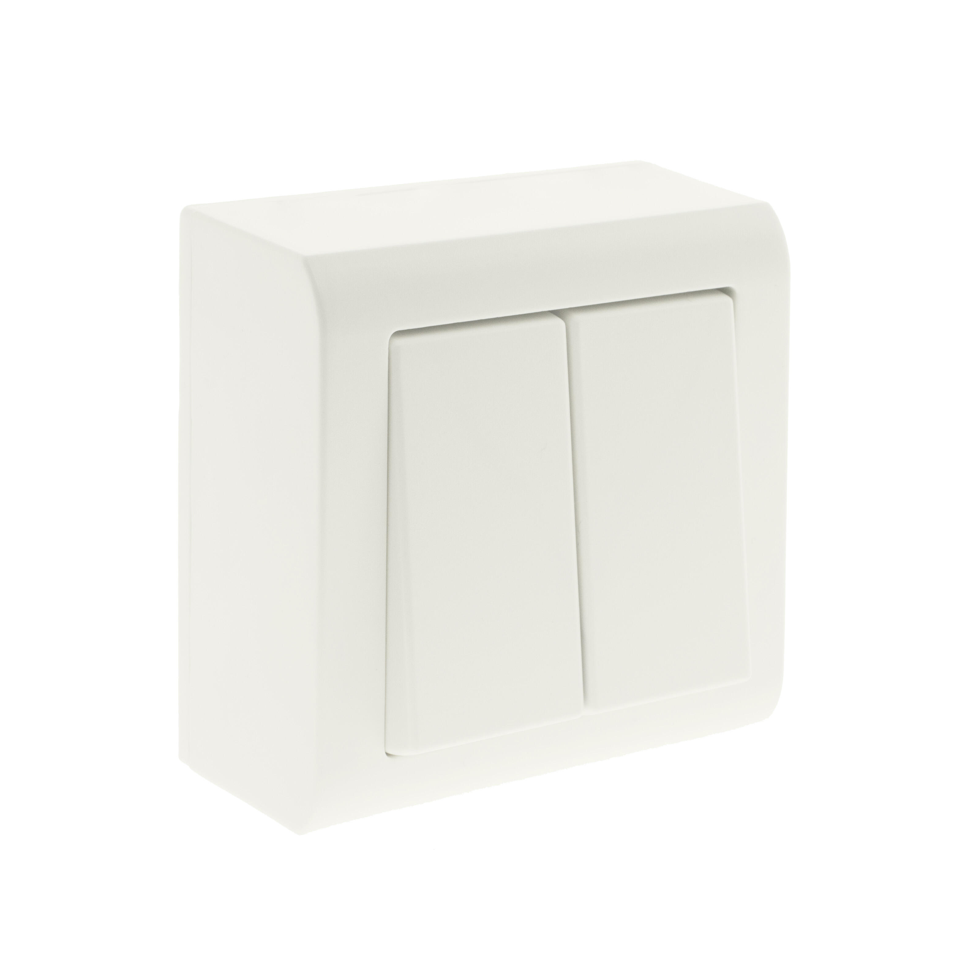 Interrupteur va-et-vient, ZENITECH Besto, blanc - 3