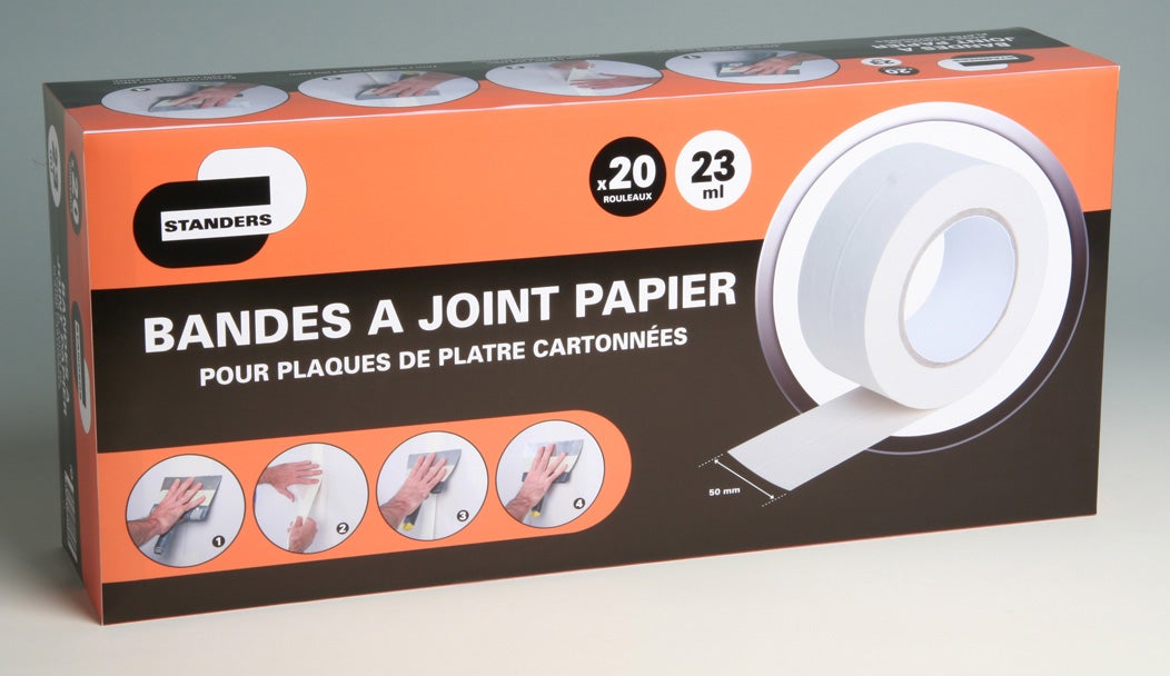 Bande à joint papier, STANDERS, 23 ml - 3