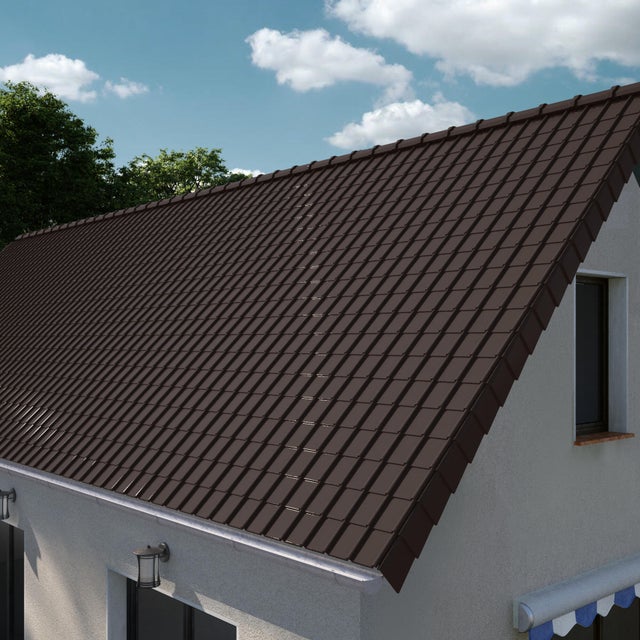 Tuile noir brillant Monopole 22 / tempête numéro 1