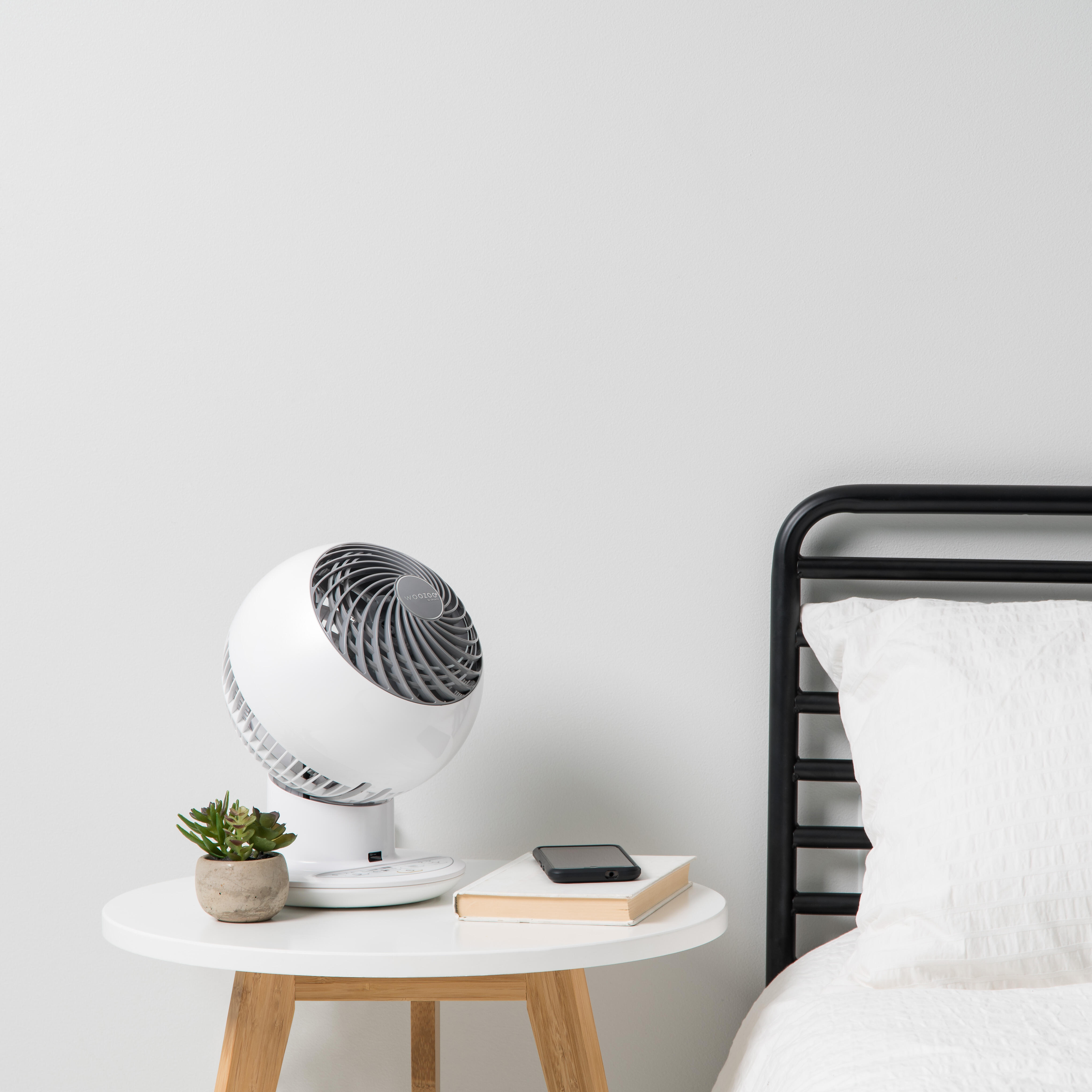 Ventilateur à poser, OHYAMA, Woozoo blanc 38 W, D18 cm - 4