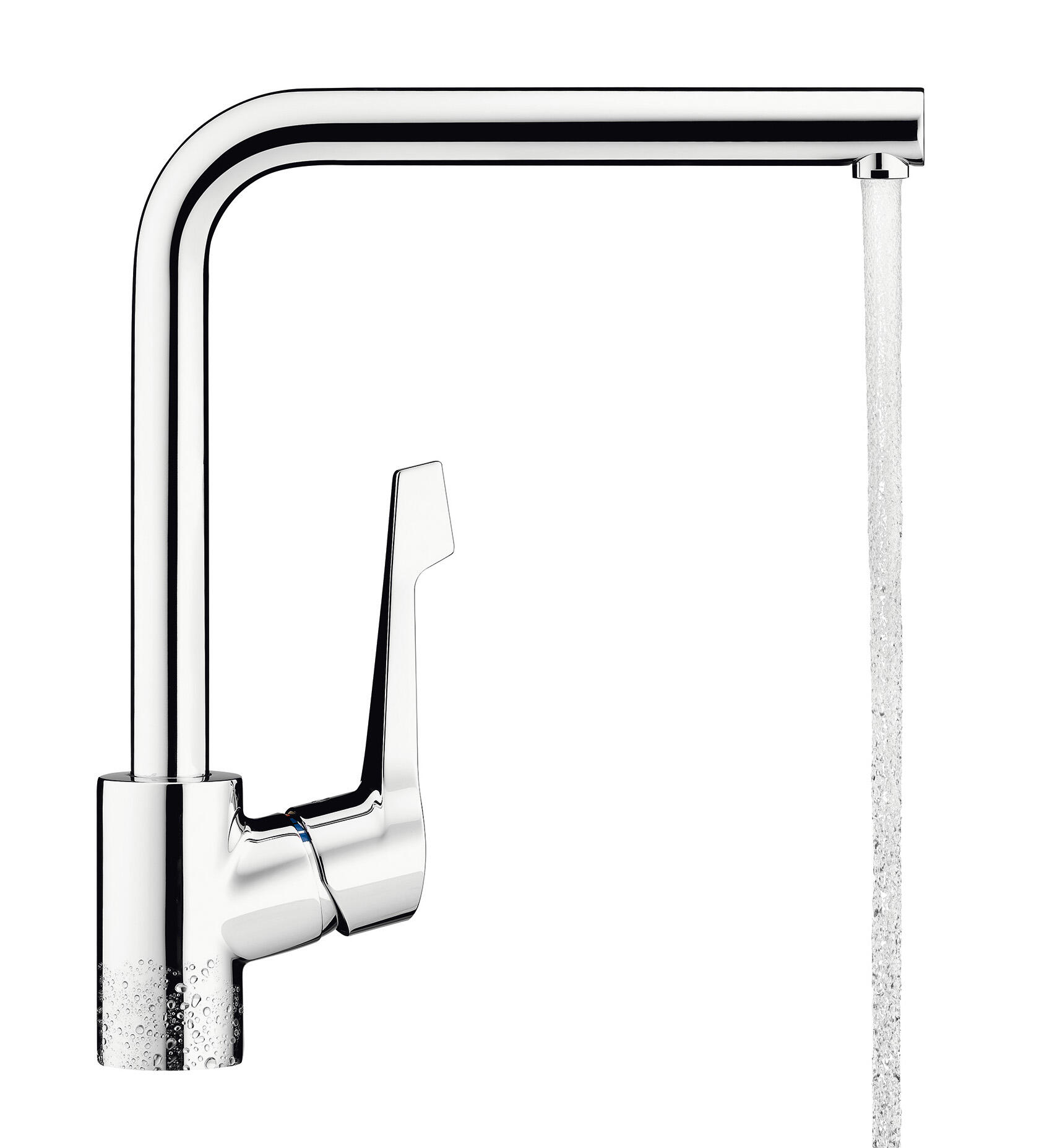 Rubinetto da cucina fisso a l Cento L argento cromato lucido HANSGROHE - 8