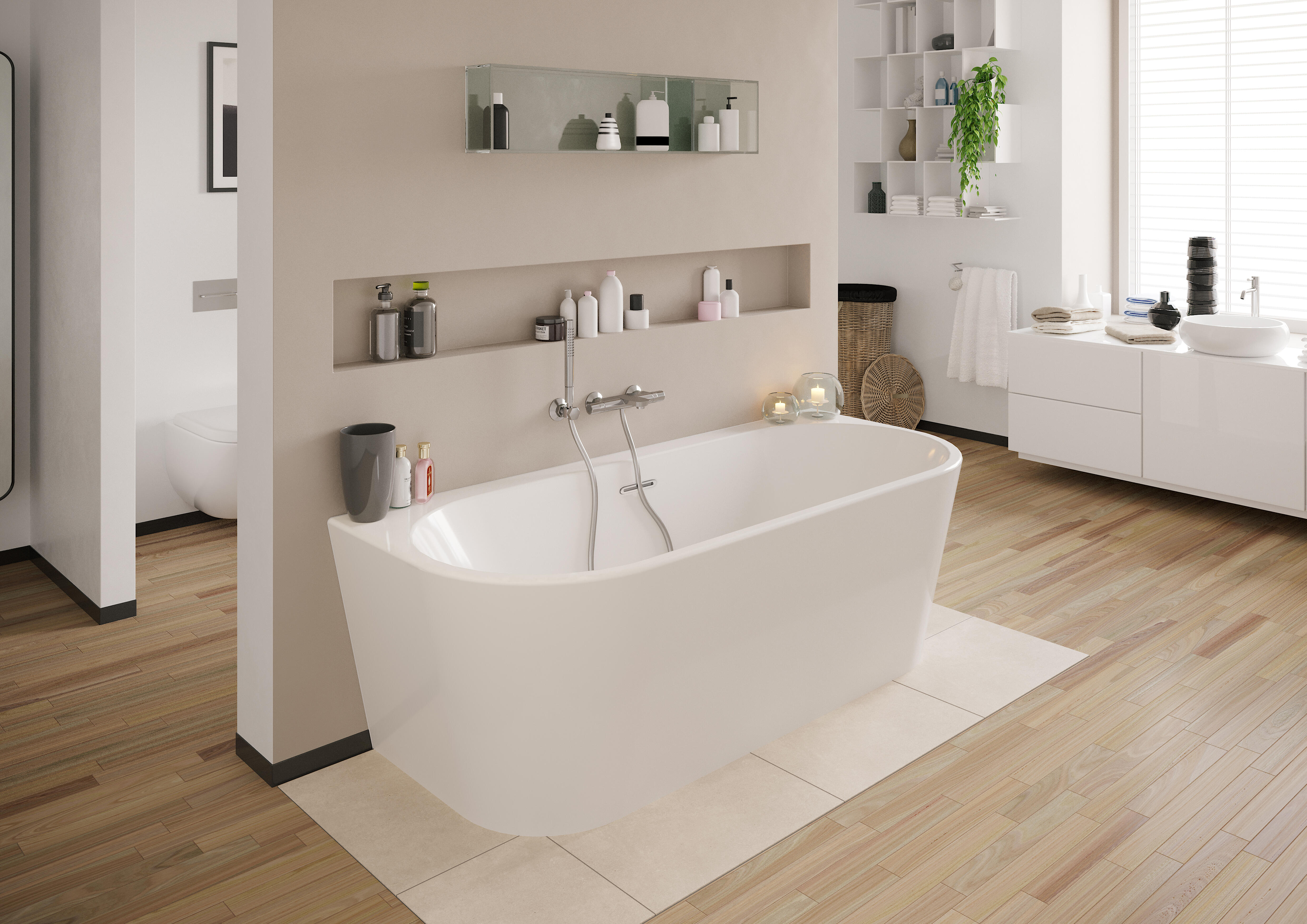 Comment installer une baignoire en îlot ? Leroy Merlin