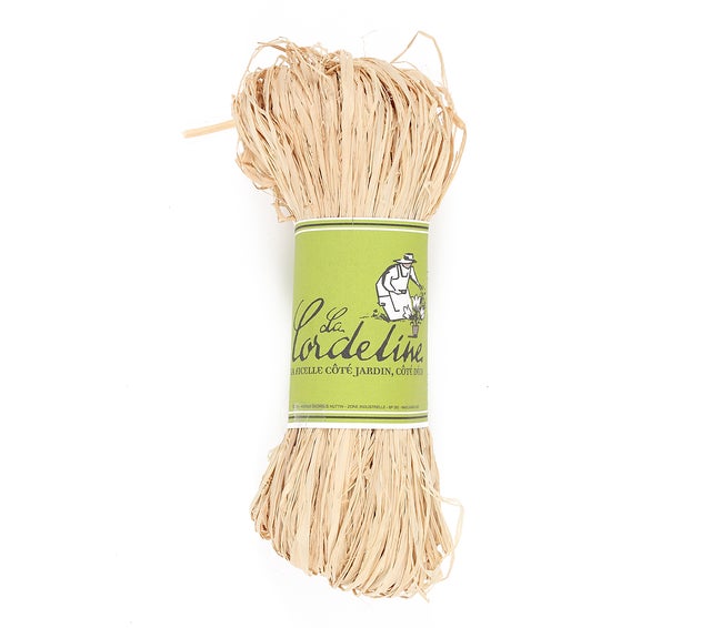 Lien raphia beige, longueur 0.16 m LA CORDELINE