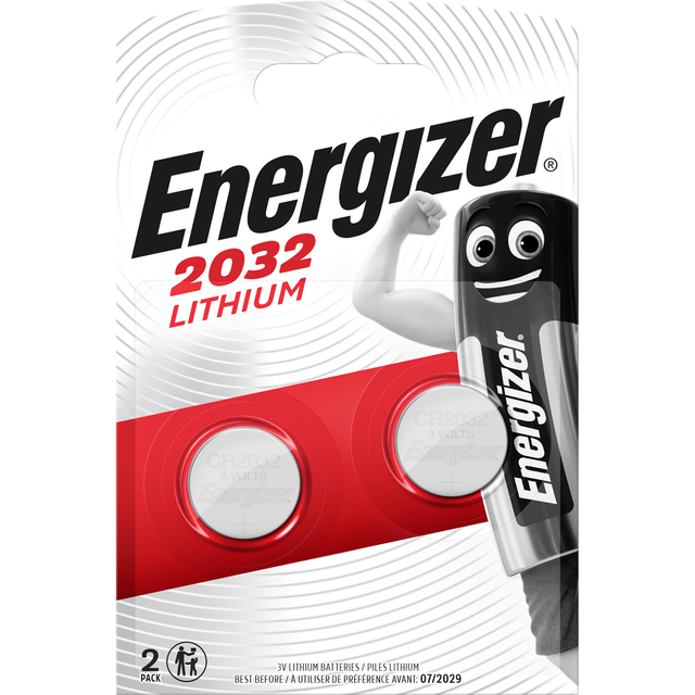 Lot de 2 piles CR2032 / DL2032, ENERGIZER