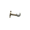 2 Soportes techo pared para barra diámetro 20 mm Neoclassic INSPIRE Aluminio bronce envejecido fijo 6 cm