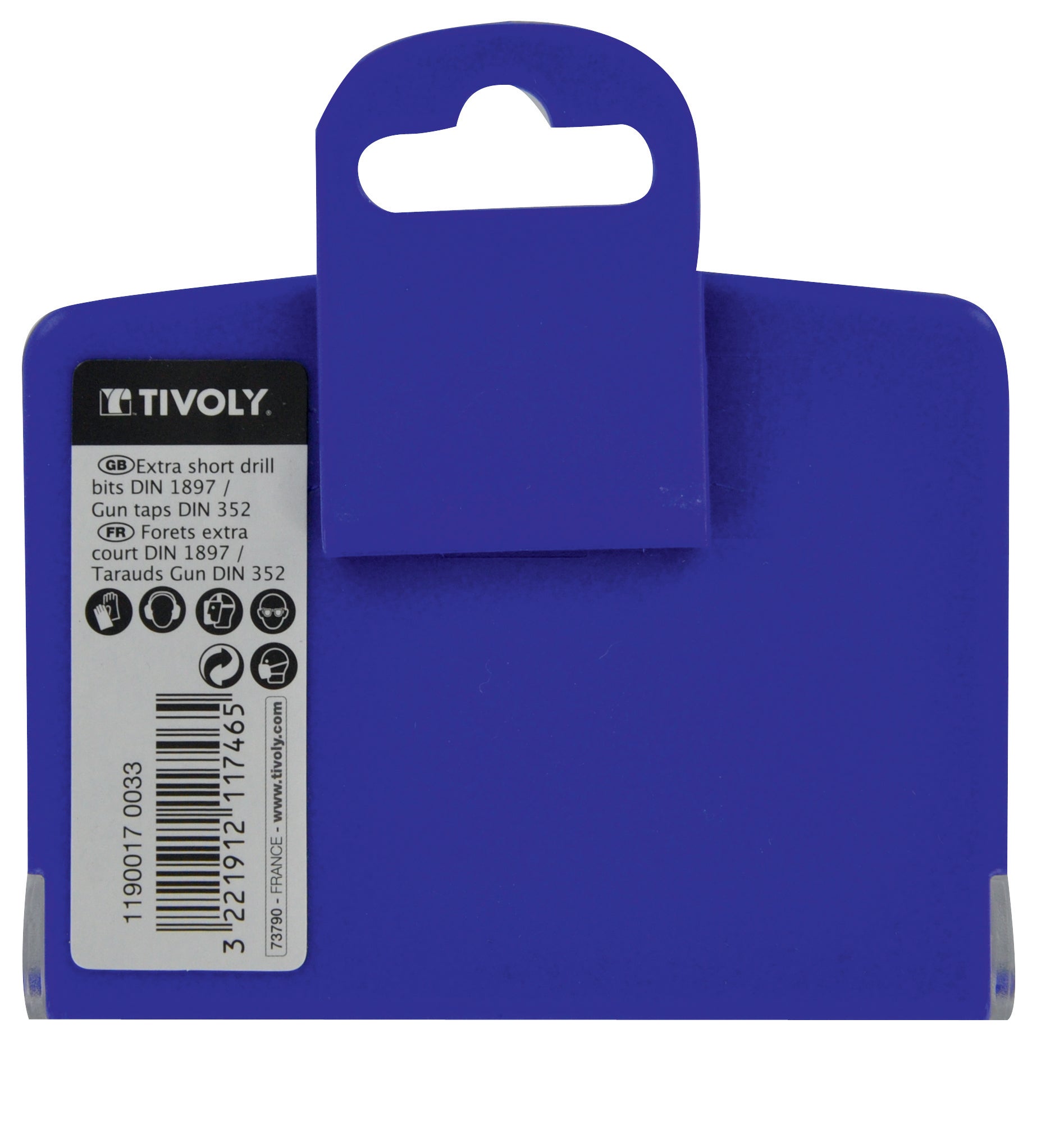 Coffret de 4 tarauds et 4 forets HSS, Diam.3 à 8 mm TIVOLY - 5