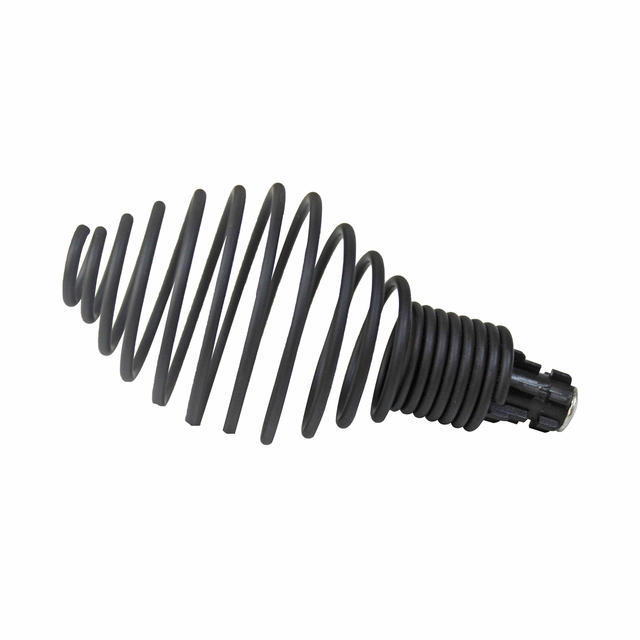 Finale per bastone Facto EASY FIX spirale in ferro verniciato nero opaco Ø 20 mm INSPIRE, 2 pezzi