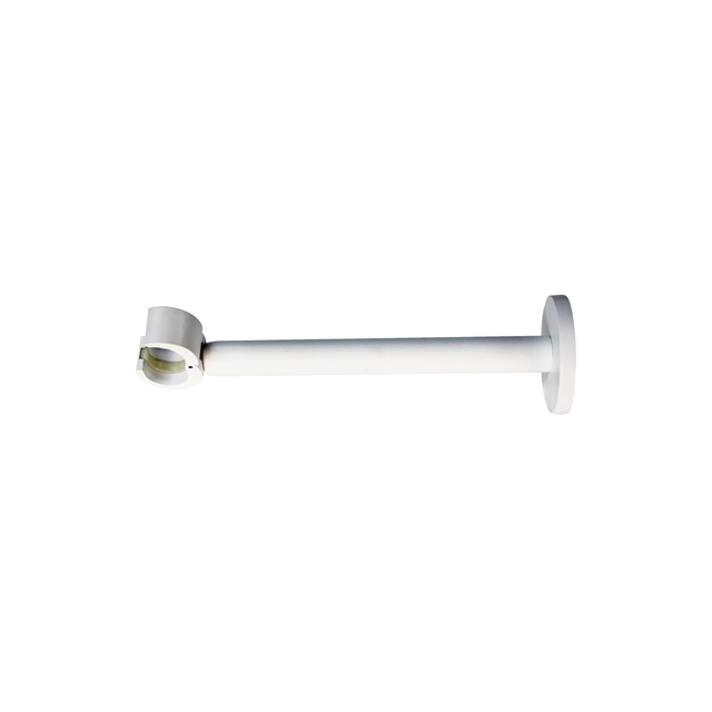 Staffa singolo chiuso estensibile da 19.5 a 30 cm Ø 20 mm Organic EASY FIX in alluminio bianco opaco INSPIRE