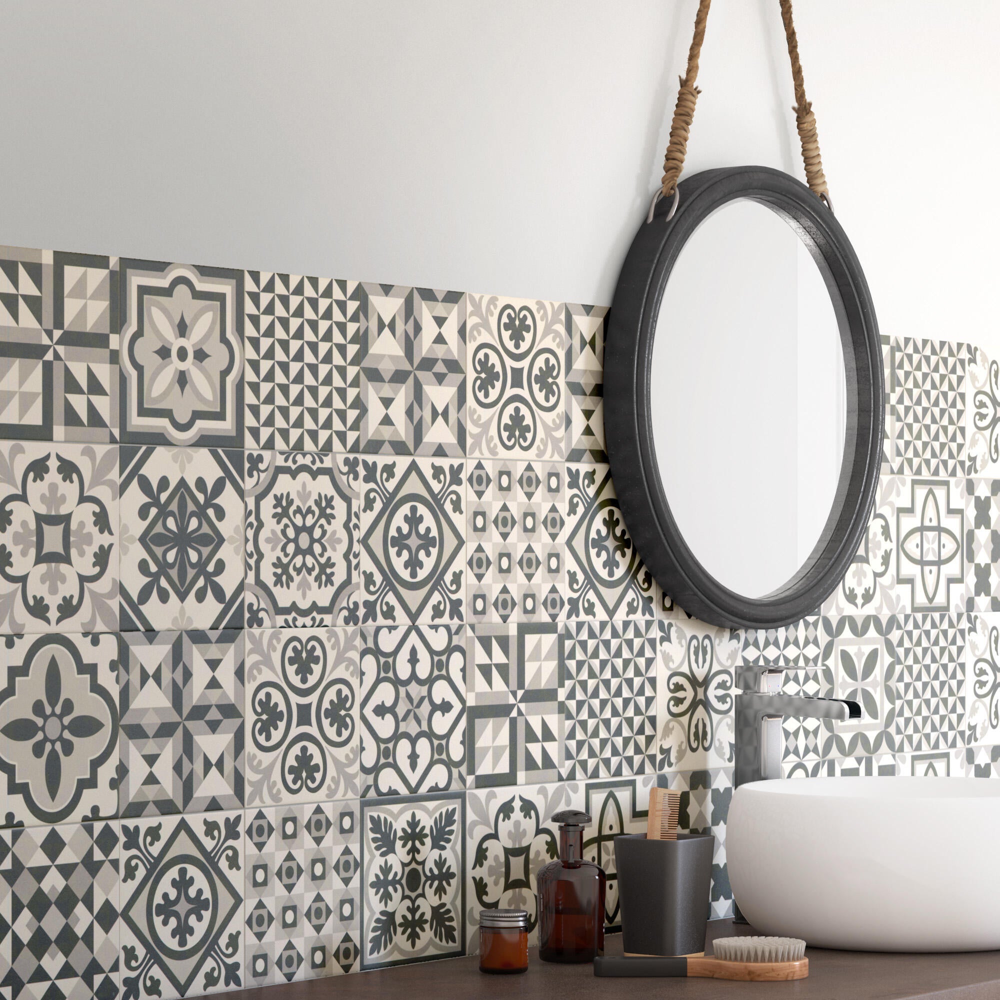 melange des nuances noirs