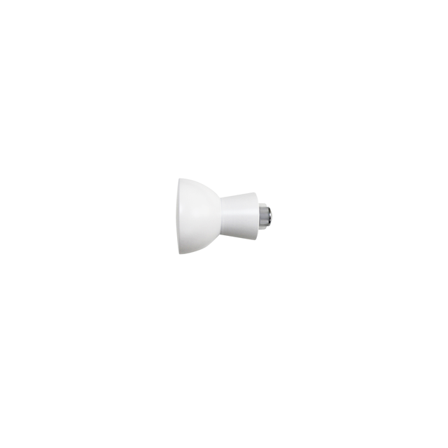 Finale per bastone Organic EASY FIX sfera in alluminio verniciato bianco opaco opaco Ø 20 mm INSPIRE, 2 pezzi