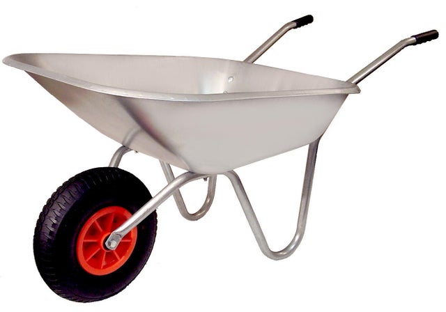 Brouette 1 roue en Acier galvanisé ALTRAD, 90 l, 120 kg