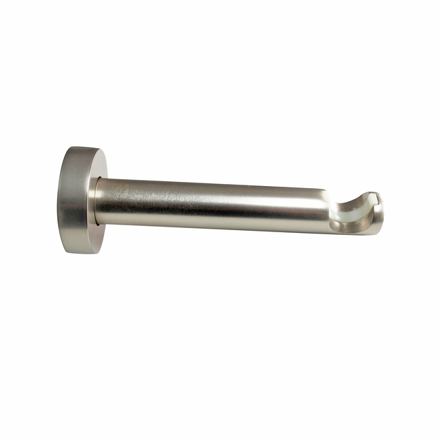 Staffa singolo aperto Ø 20 mm Kali in alluminio cromo satinato 13 cm INSPIRE