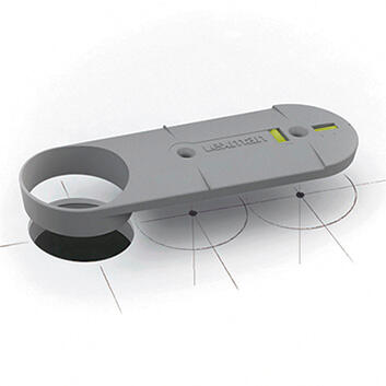 Gabarit de pose Cosy, LEXMAN, gris - 2