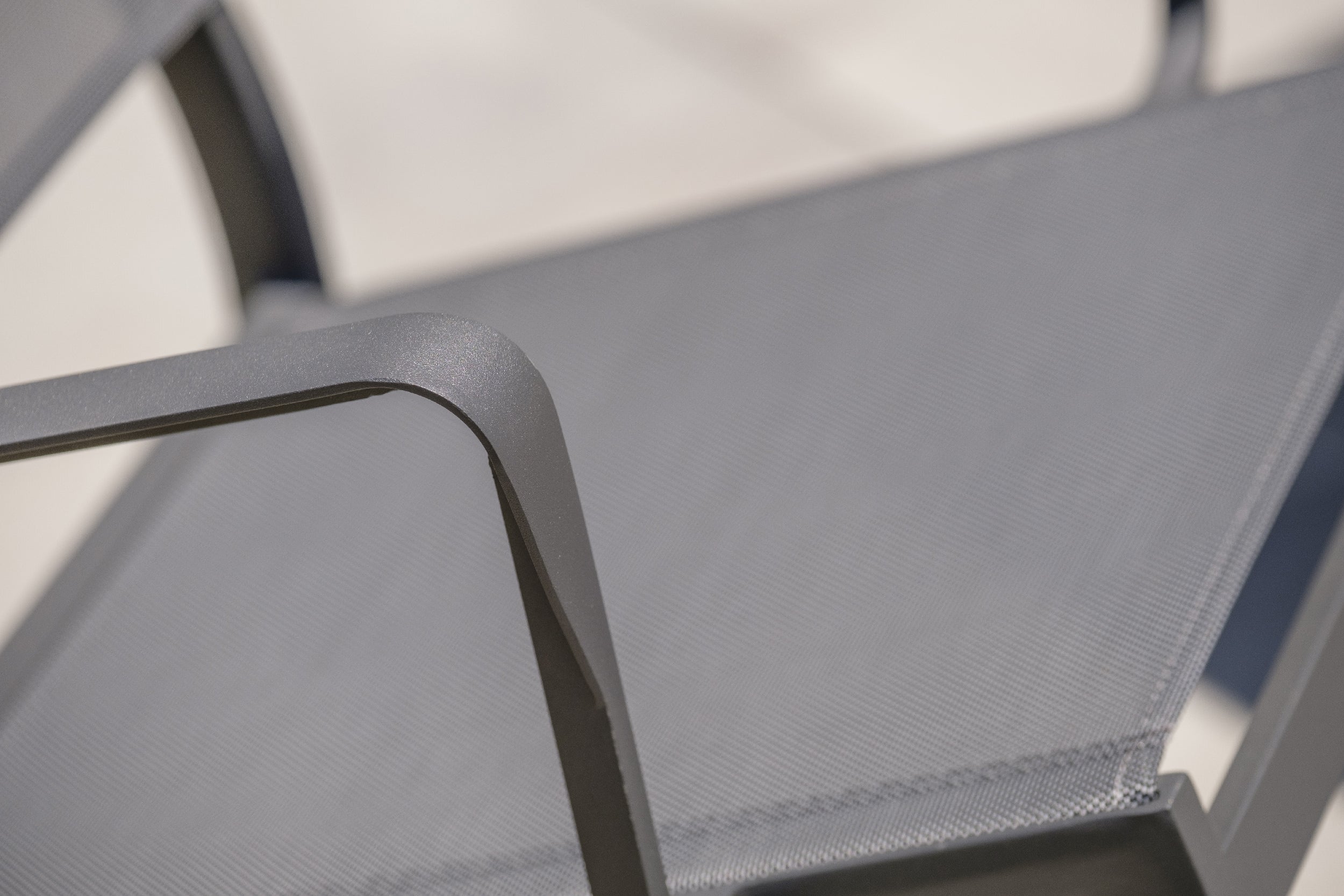 Fauteuil fauteuil DCB GARDEN Stockholm-ft en aluminium gris - 5