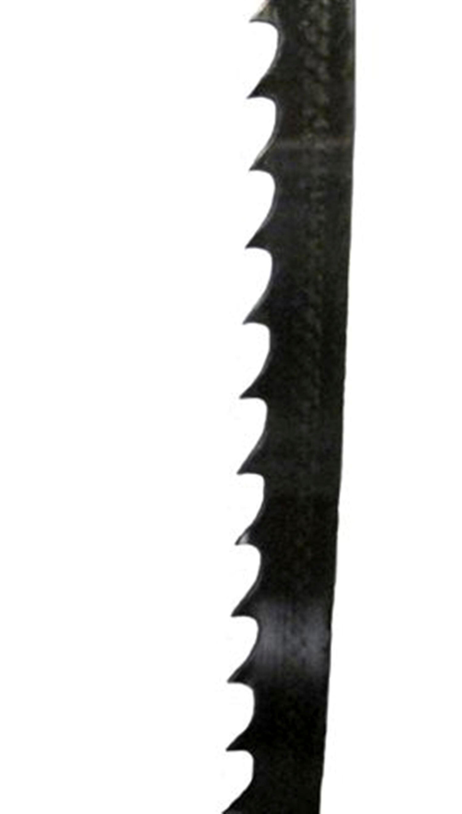 Lame De Scie à Ruban Acier Carbone - 2100 X 16 X 0.8 Mm - 6 Dents Par Pouce - Pour Bois Et Matériaux Divers - 2