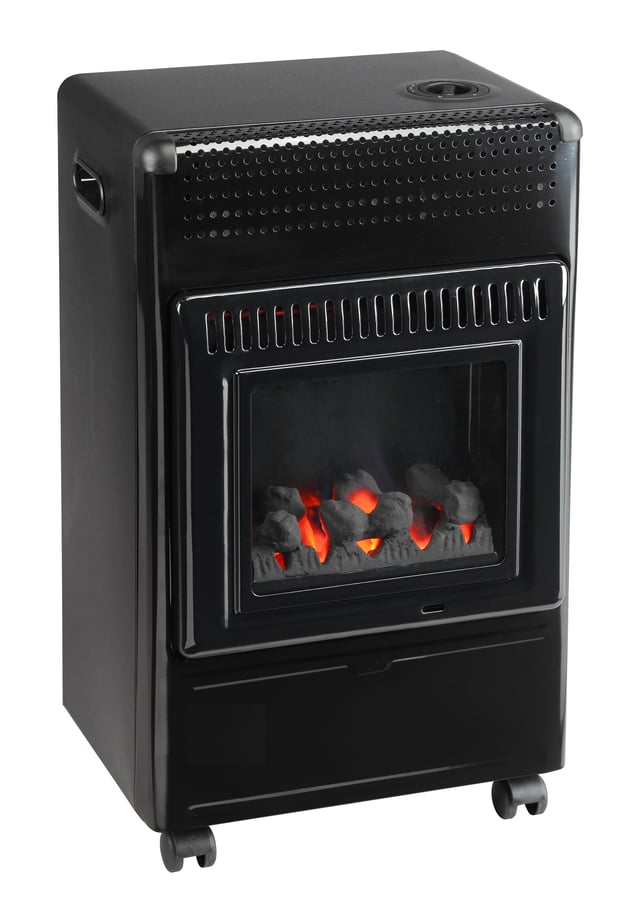 Chauffage à gaz à flamme bleue FAVEX Ektor fire, 3.4 kW