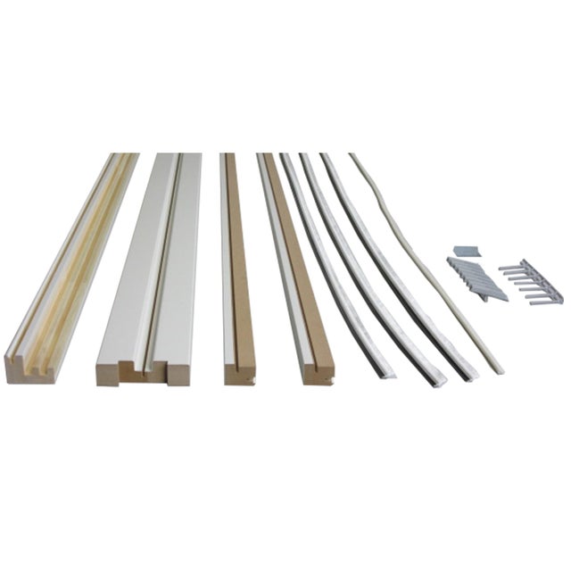 Kit habillage pour porte coulissante à galandage verre ECLISSE