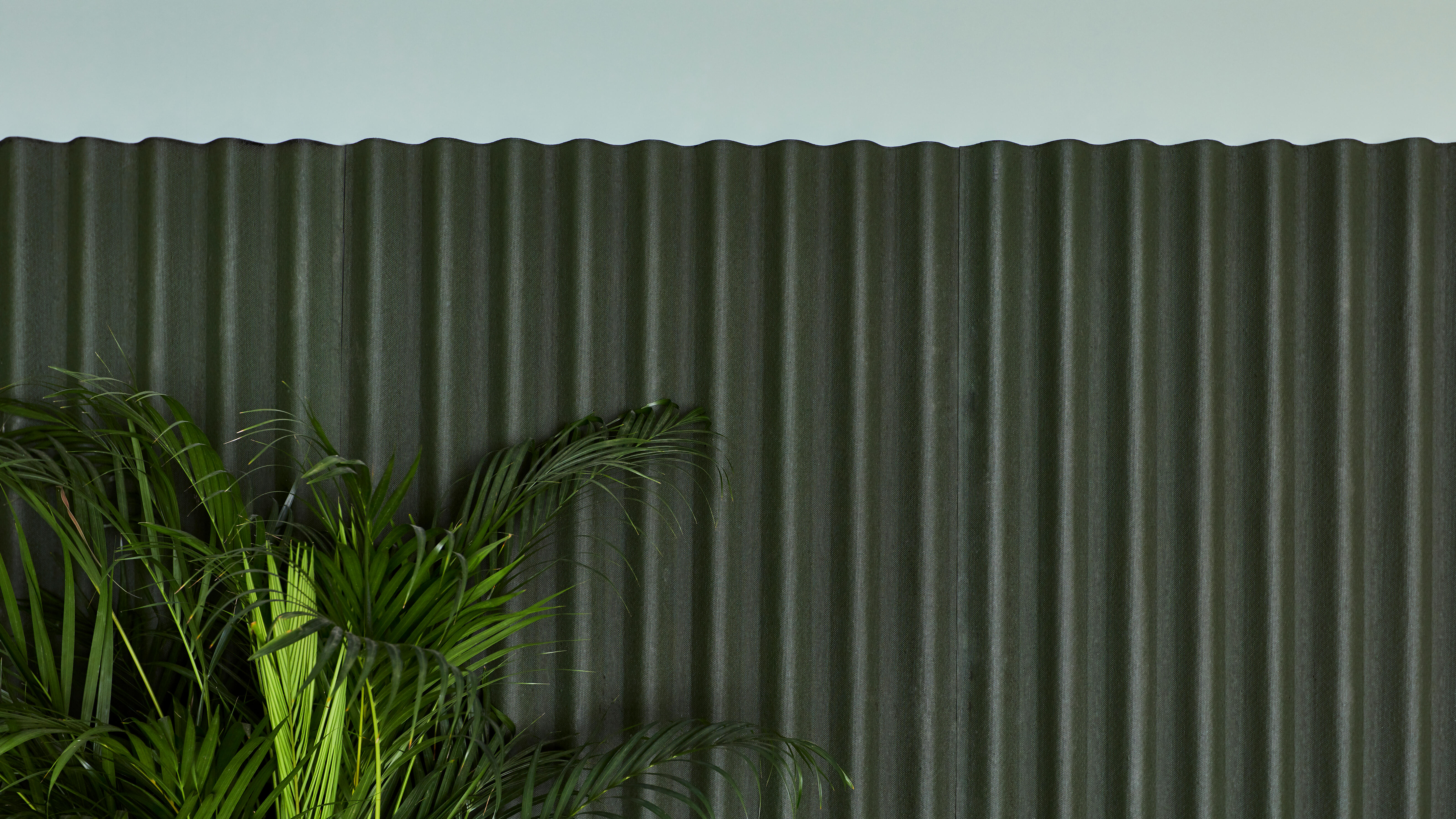 Plaque ondulé bitume vert l.0.86 x L.2 m IKO - 9