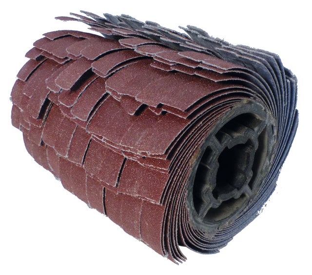 Brosse à lamelles fendues pour bois Fartools, Diam.120 mm