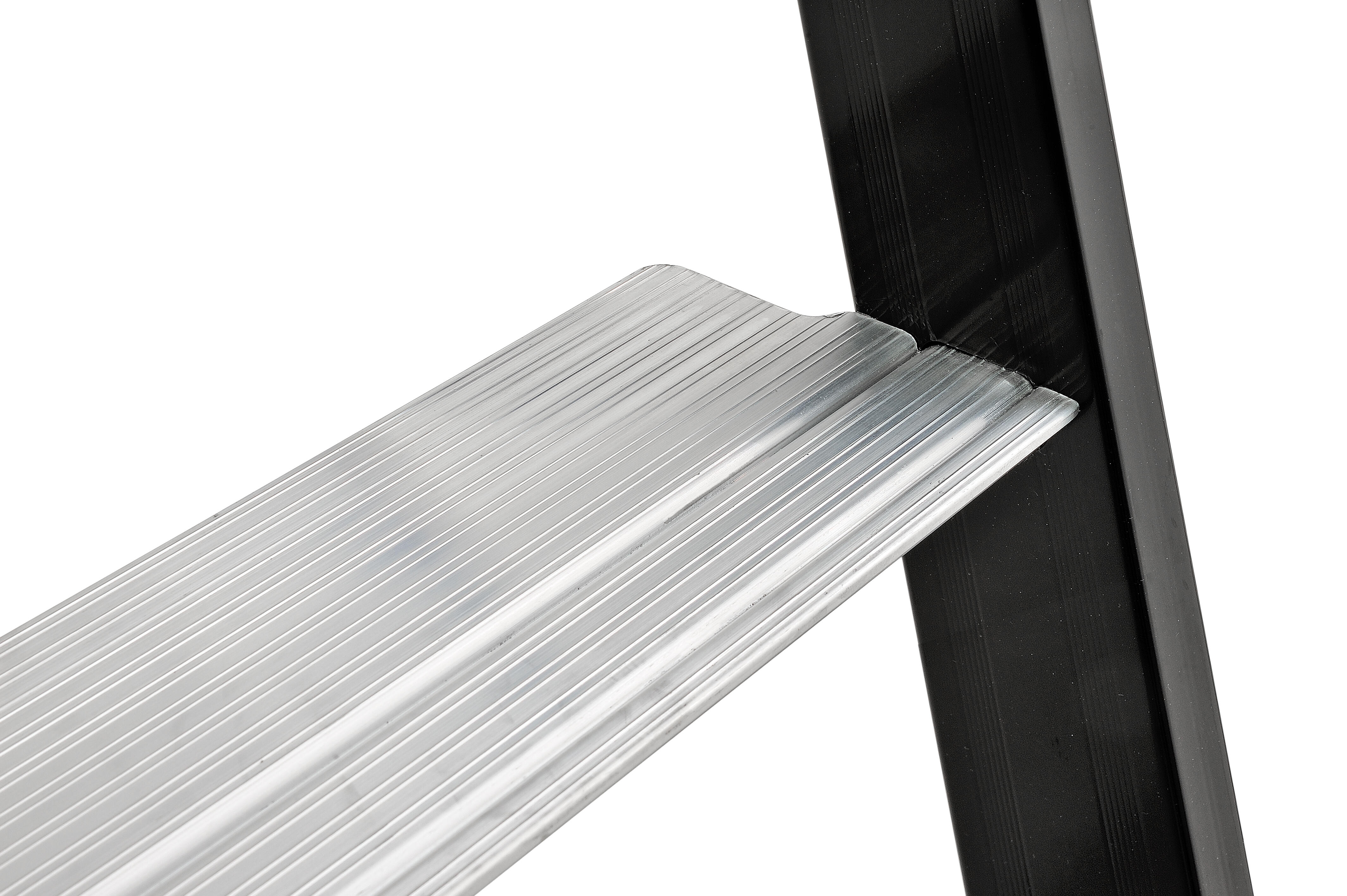 Escabeau HAILO Pro chantier aluminium 6 marches noir - 3
