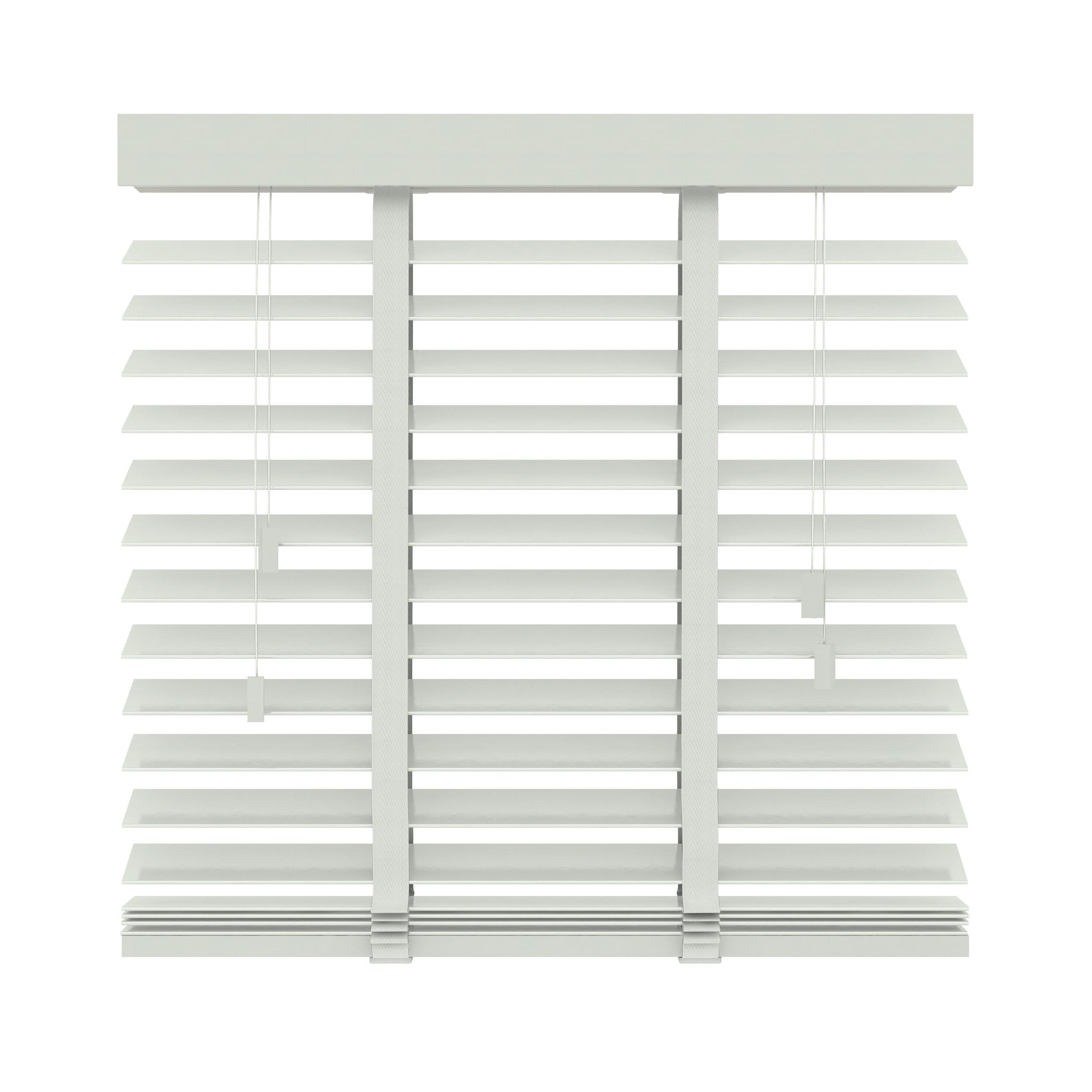 Store Vénitien Aluminium 50x130cm - Lamelles 25mm Blanc, Sans Perçage, Ajustable En Hauteur/largeur