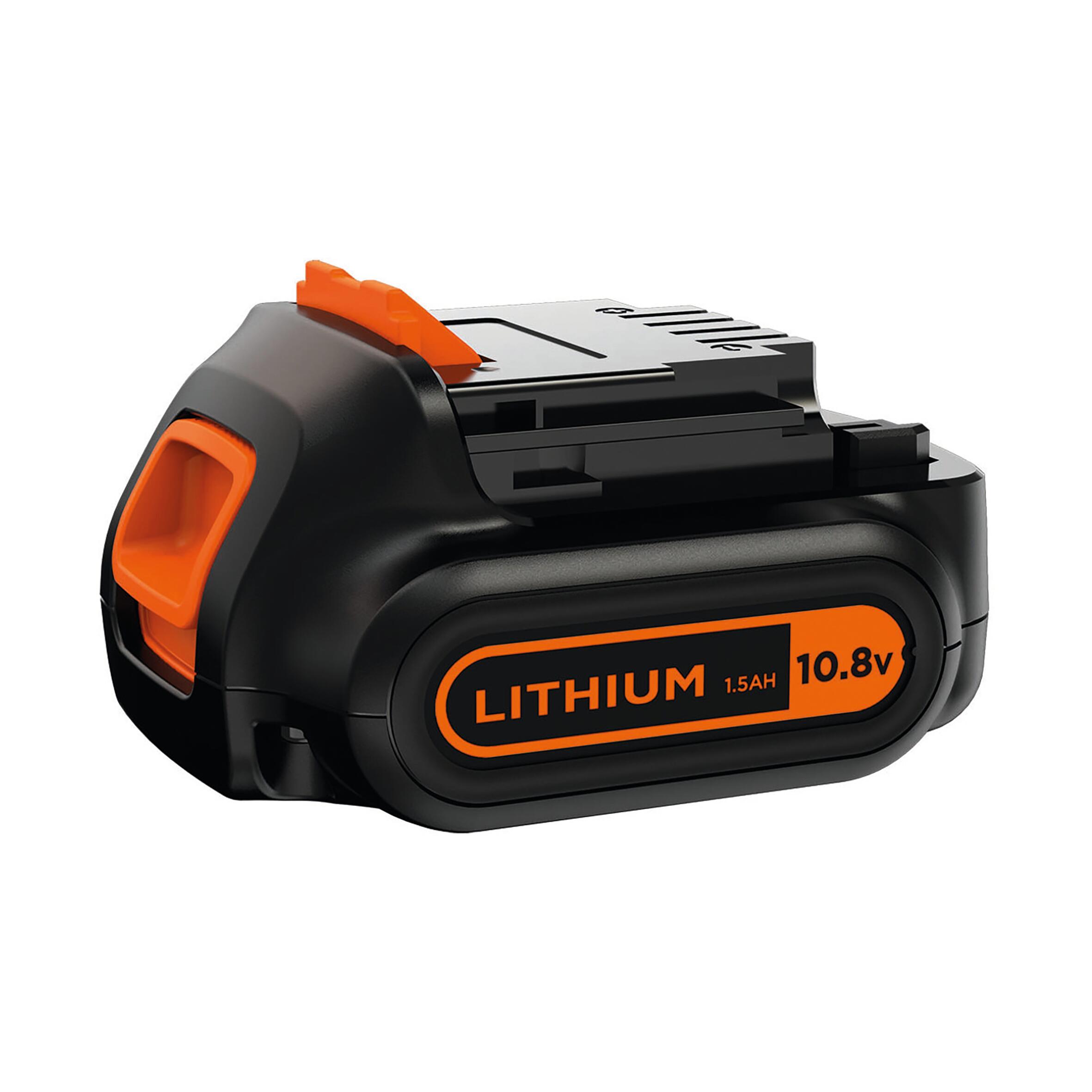 Avvitatore a batteria BLACK + DECKER BDCDD12KB-QW 10.8V 1.5Ah, 2 batterie + valigetta in plastica - 11