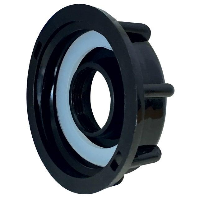 Adaptateur plastique de cuve 1000L seul sortie cuve 60mm BOUTTE 