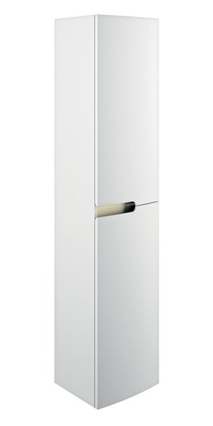 Colonne Charnières à droite l.35 x H.161 x P.28 cm blanc mat Egerie