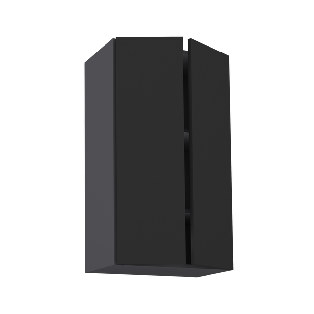 Meuble haut de cuisine Sofia gris 2 portes H103 x l60