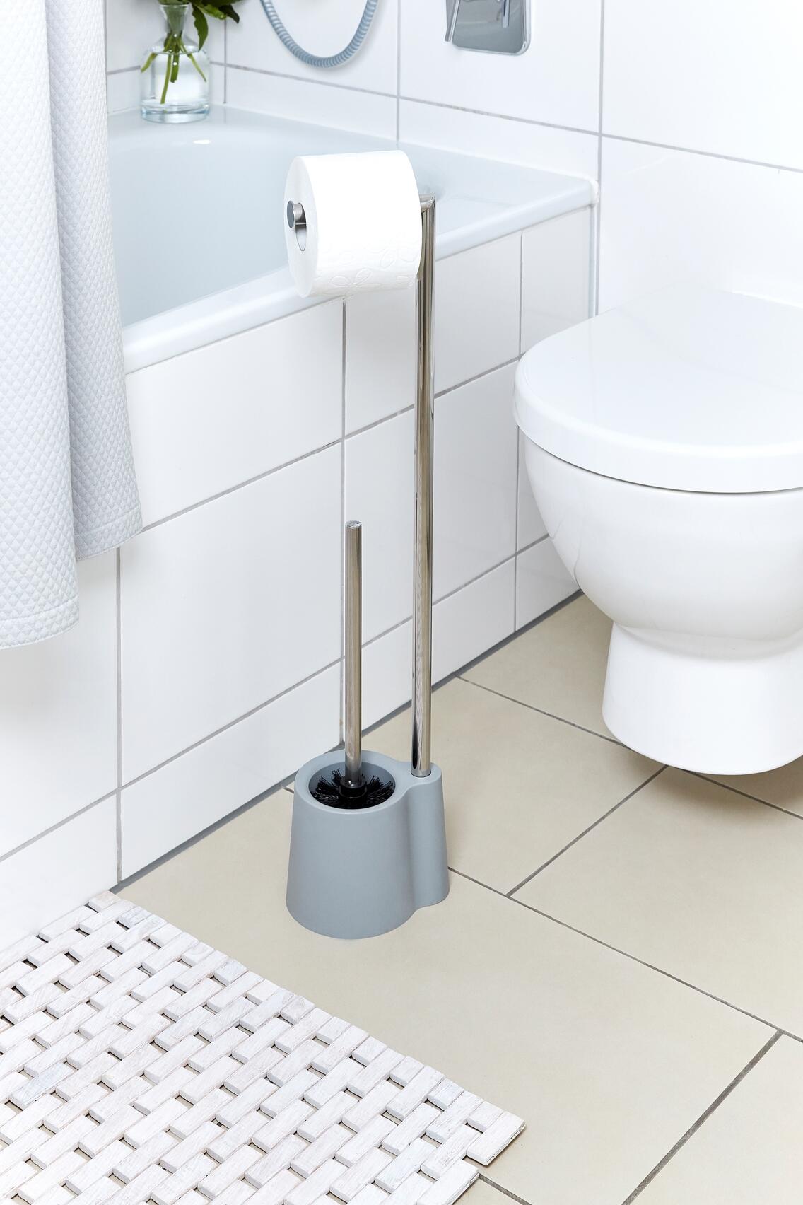 Piaçaba e porta-rolo cinza Avola - 7