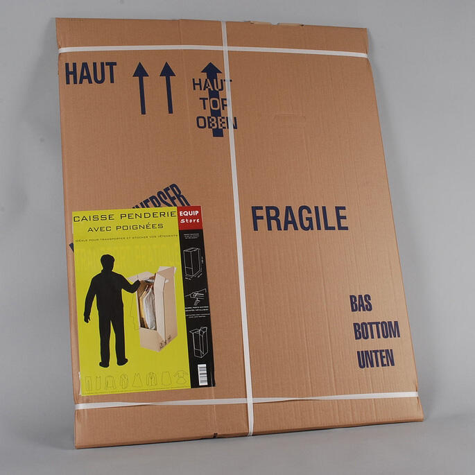 Carton penderie 144 l, l.50 cm x H.100 cm x p.30 cm - 5