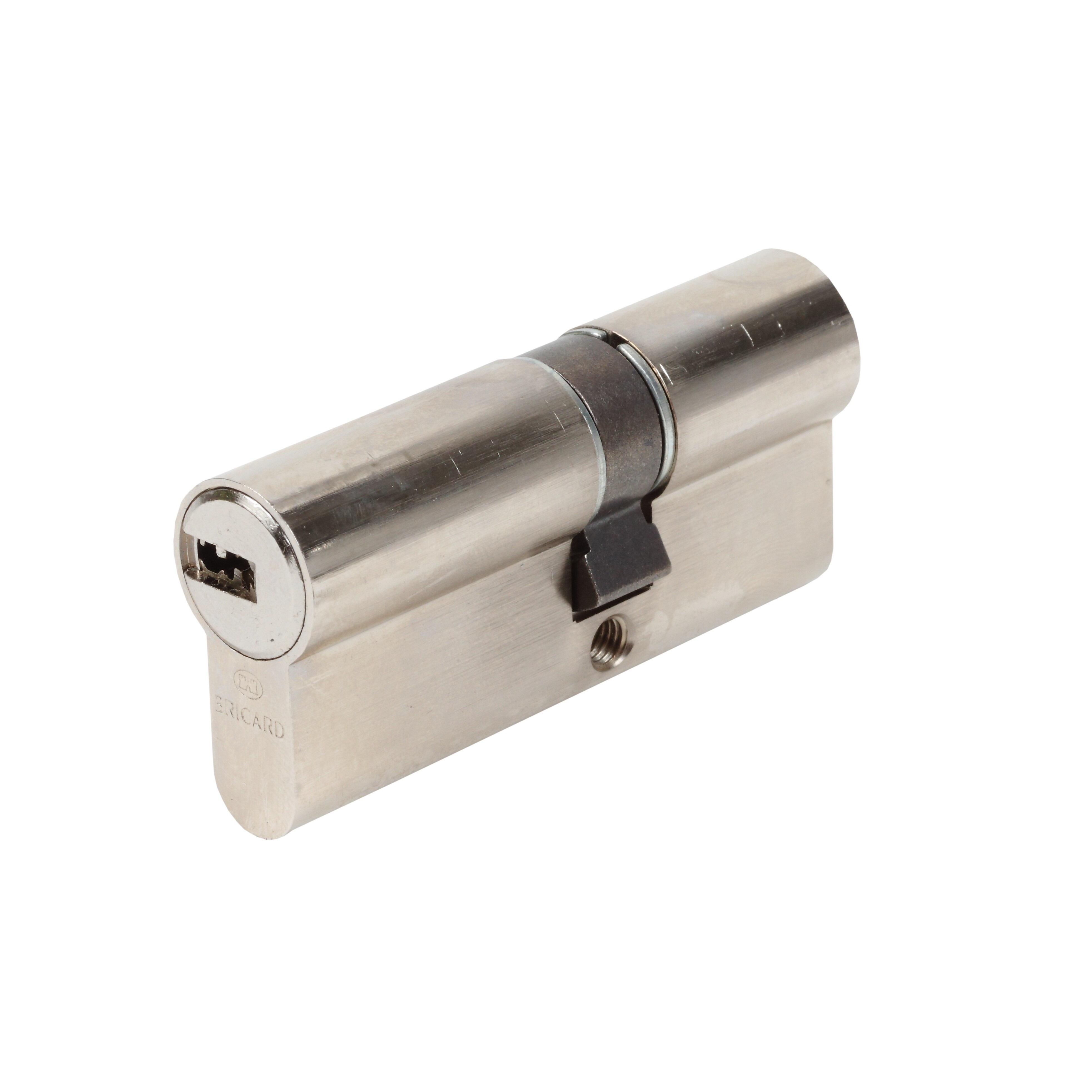 Cylindre de serrure BRICARD A6 débrayable L.30 + 40mm 5 clés - 2