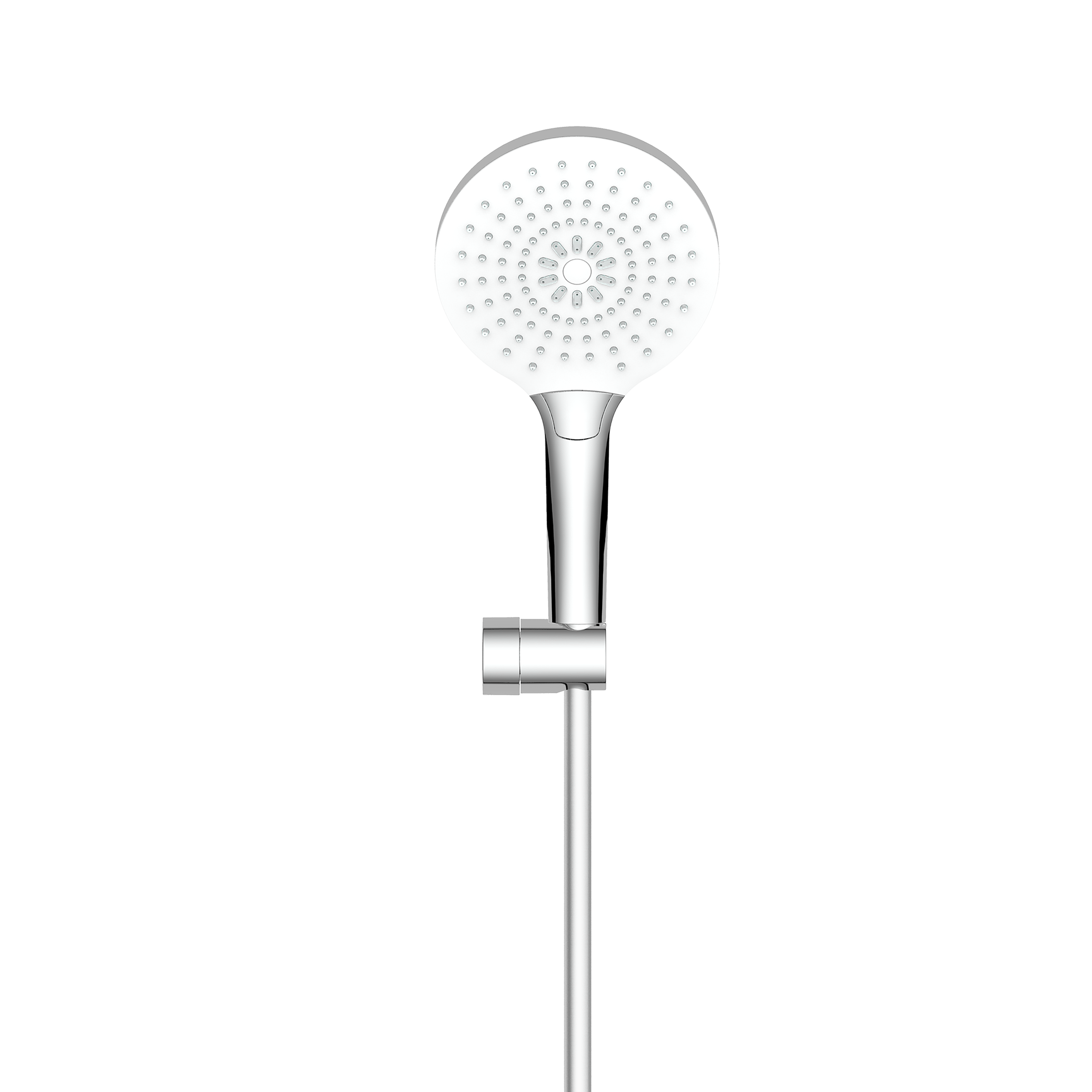 Pommeau, flexible et support mural3, SENSEA Etna chromé - 3