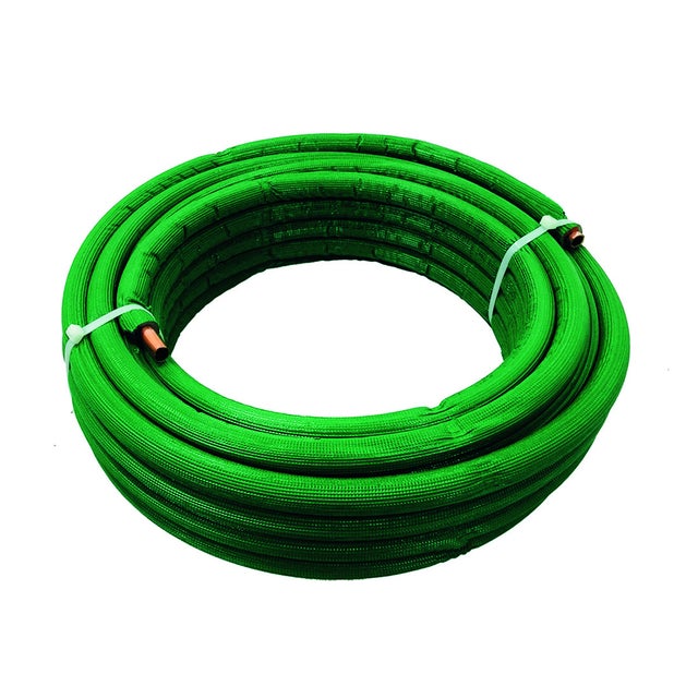 Tubo in rame rivestito Ø 12 mm L 2500 cm