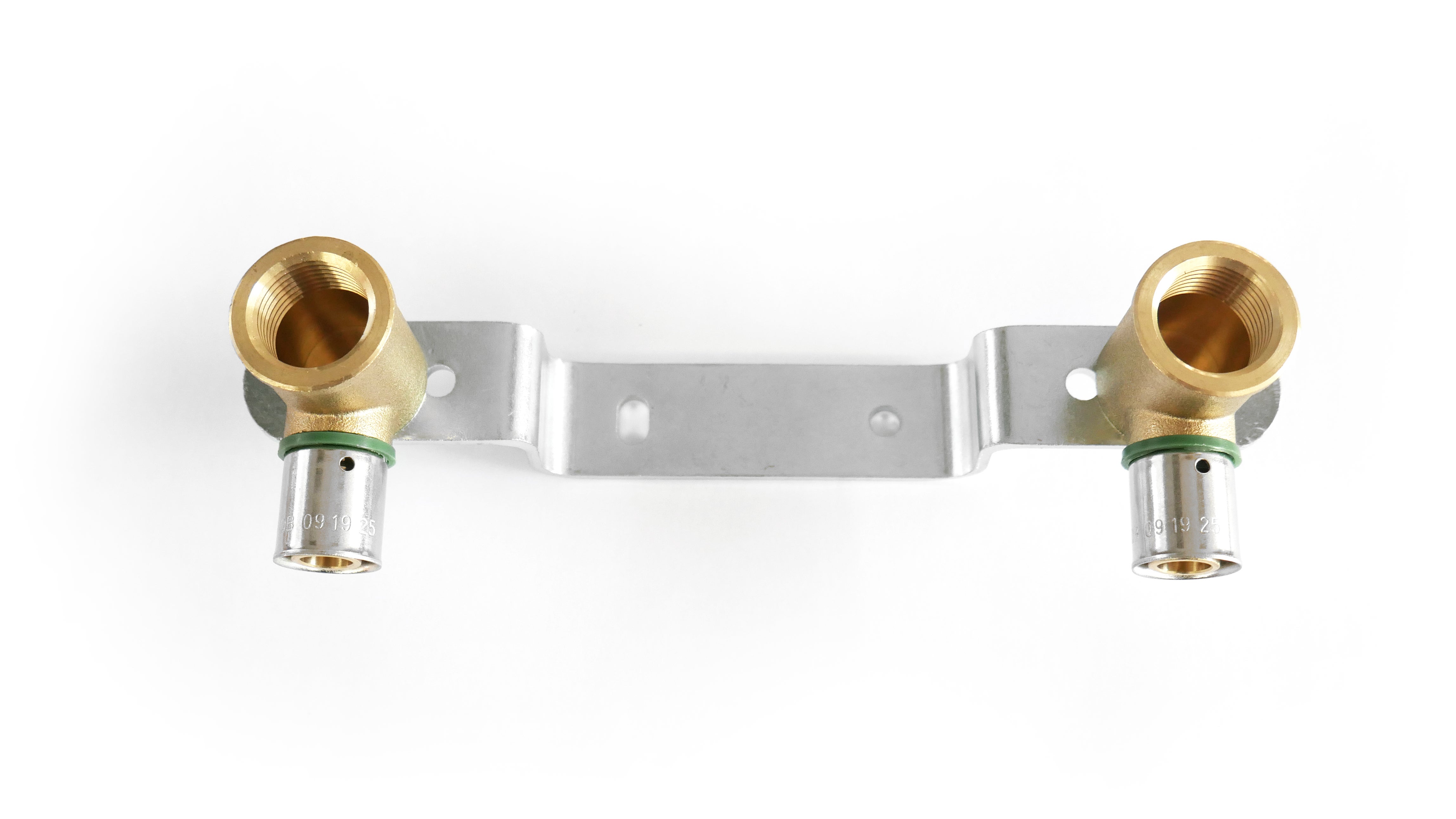 gabarit robineterie mur plein entraxe 150mm sertir d16 - 2