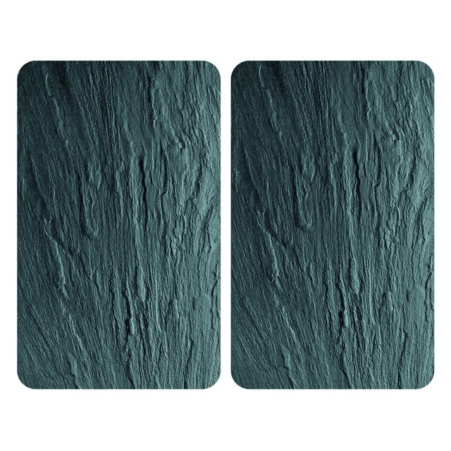Piastre Copripiano Cottura DarHaus - 2 Pezzi 40x52 Cm In Vetro, Motivo