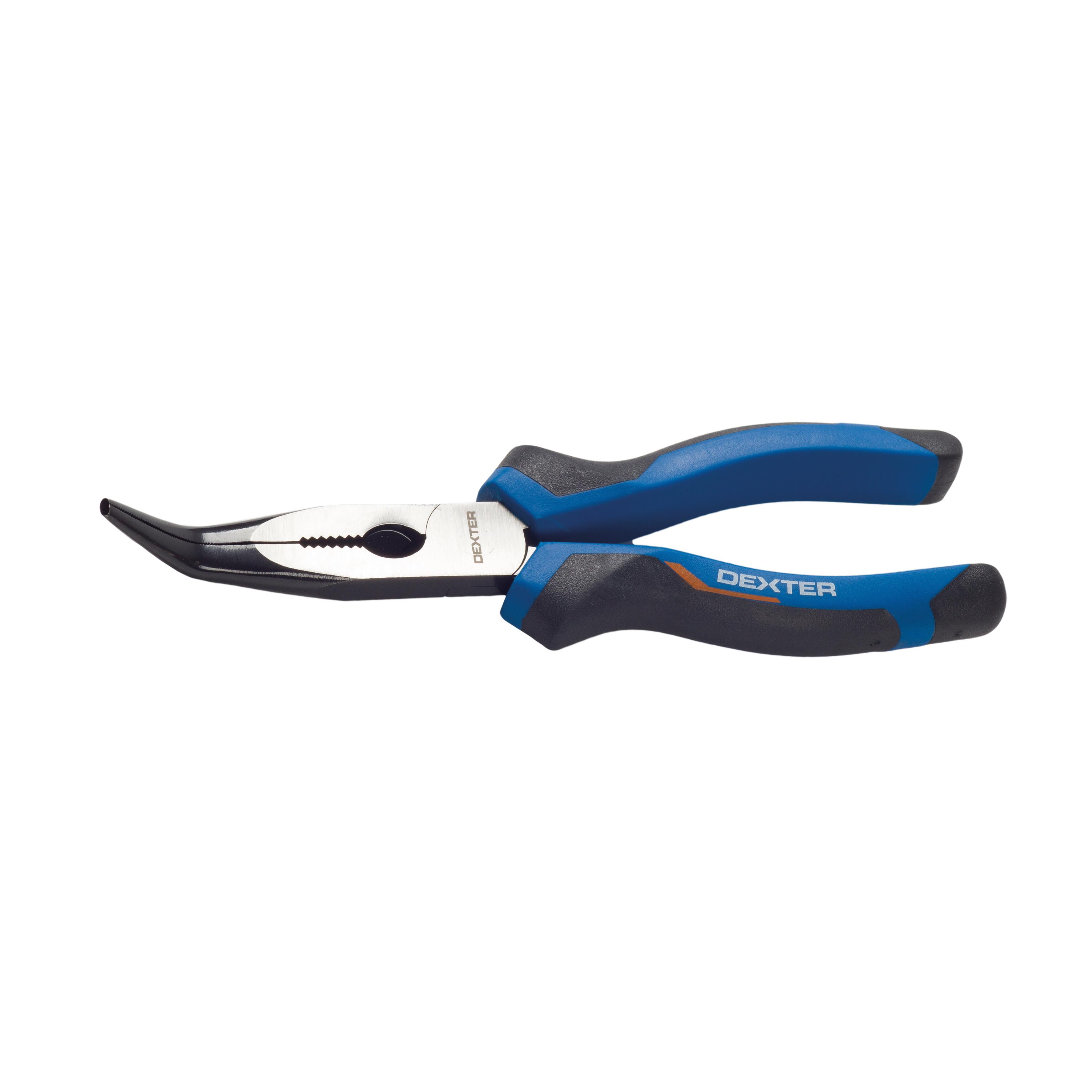 Pinza a becco curvo DEXTER in acciaio 200 mm - 3