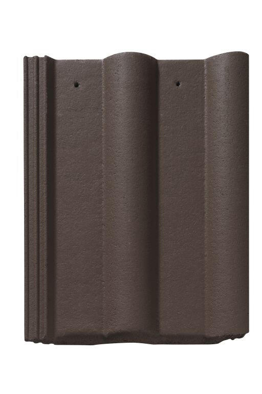 Tuile double Romane dr10 brun, MONIER - 3