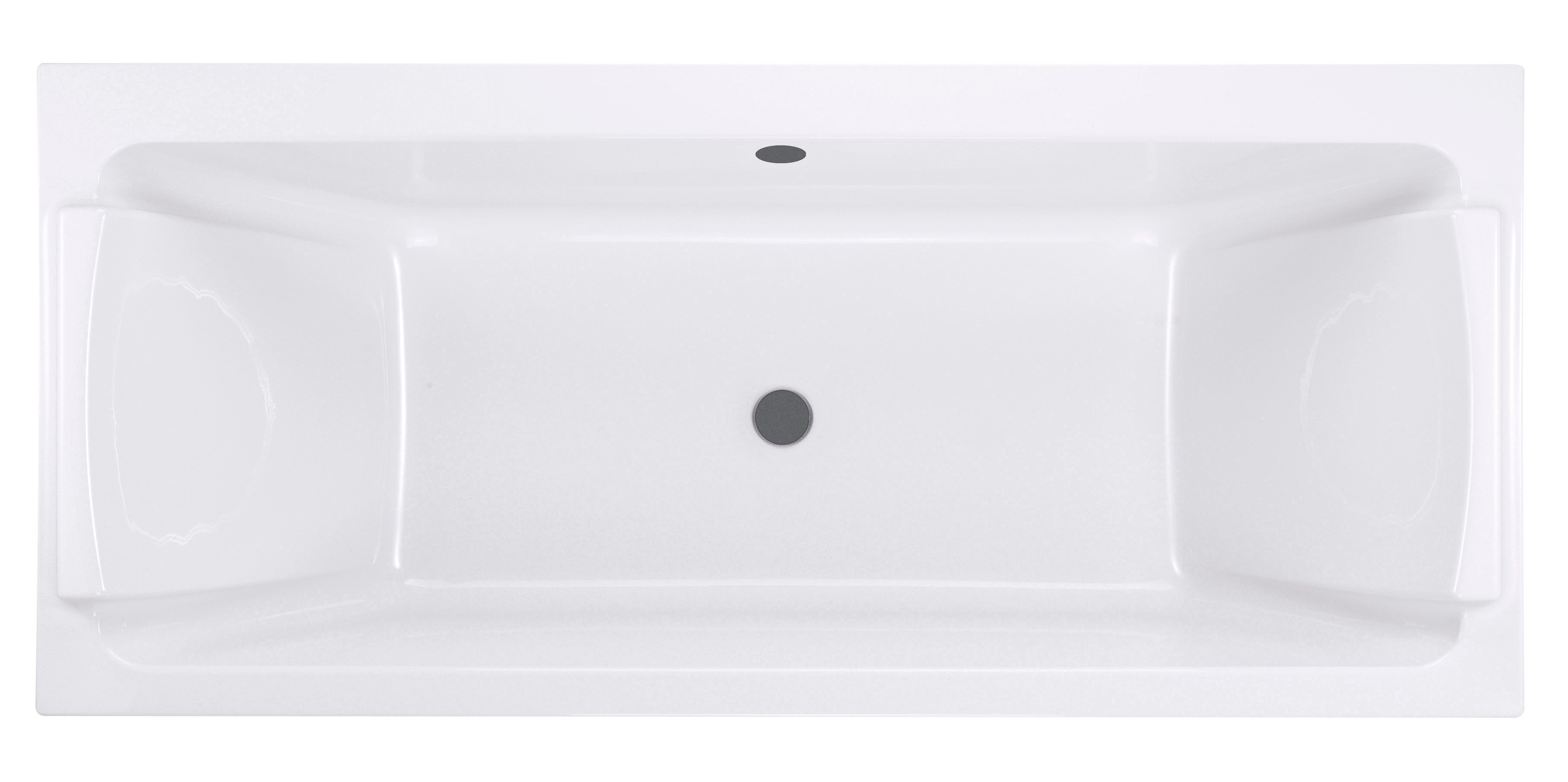 Baignoire rectangulaire L.180x l.80cm blanc JACOB DELAFON Sofa - 7