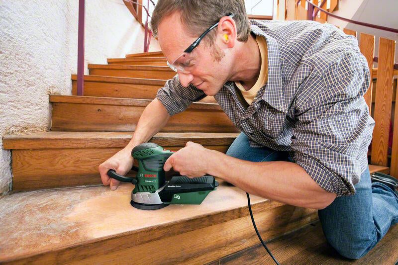 Ponceuse excentrique filaire BOSCH PEX 4000 AE, 370 W - 6