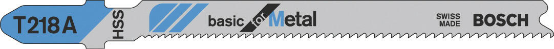 Lot de 2 lames de scie sauteuse pour métal BOSCH T218A 1-3 mm - 2