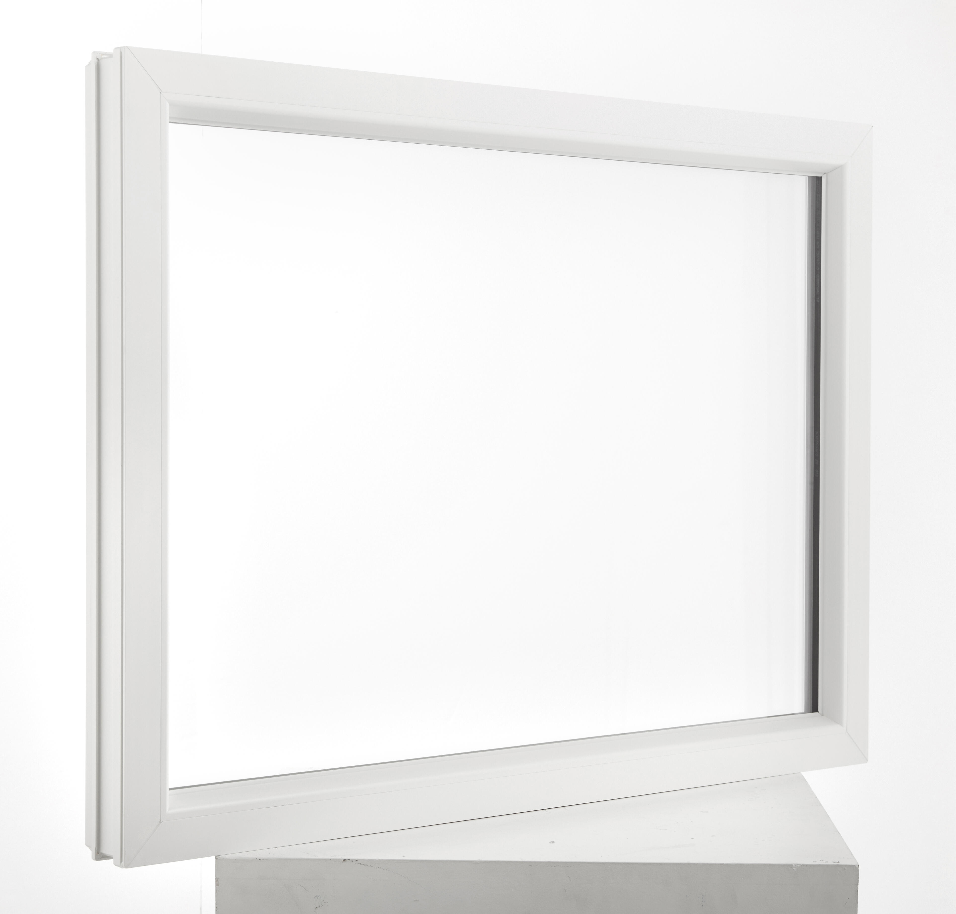 Chassis Fixe PVC Essentiel H.45xl.60cm blanc - 5