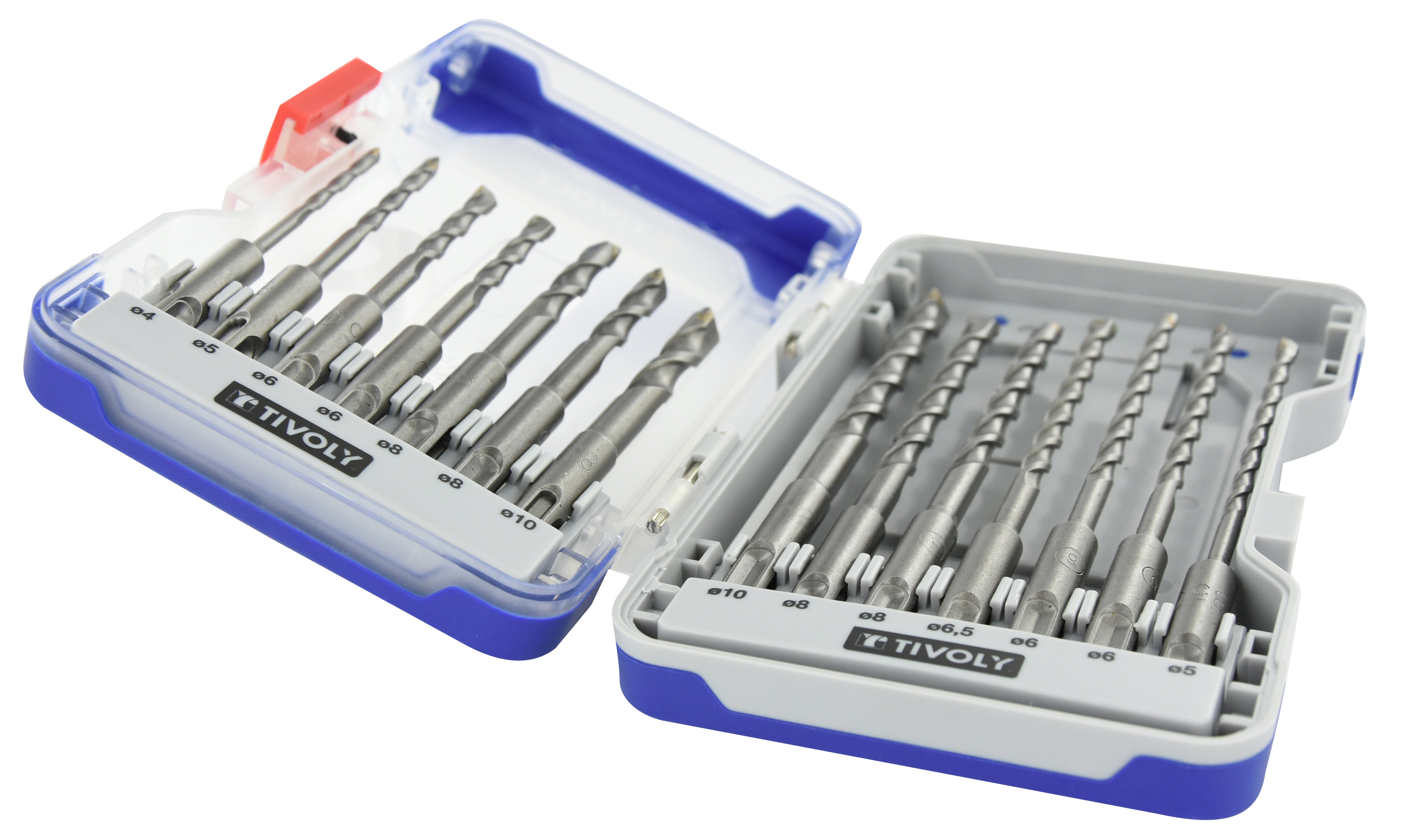 Coffret de 14 Forets à béton, Diam.4 à 10 mm, TIVOLY - 3