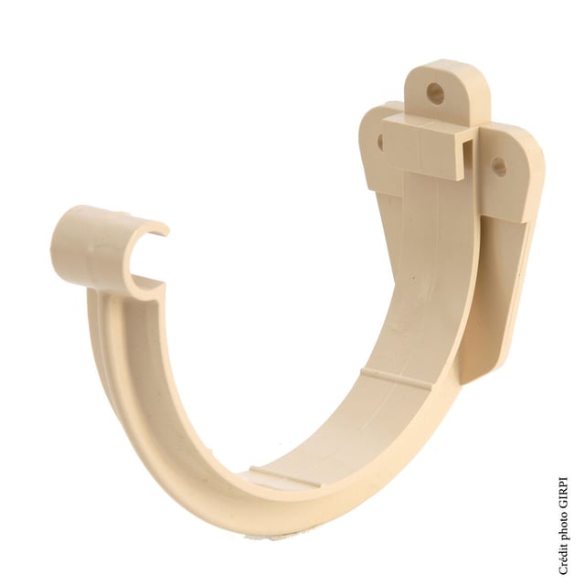 Support de bandeau développé 25, PVC, beige