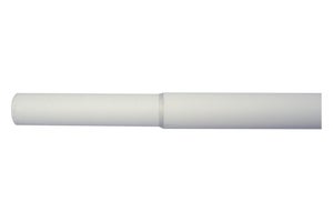 Tringle à rideau blanc Design, L.160 - 300 cm, diam.20 mm, INSPIRE