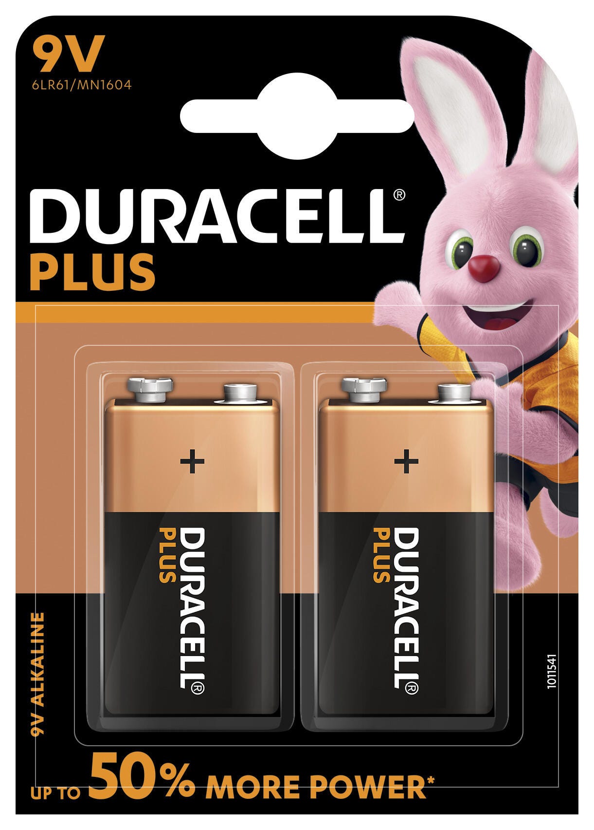 1 pile 6LR61 9V Duracell Plus sous blister 1 pile 6LR61 9V Duracell Plus sous blister