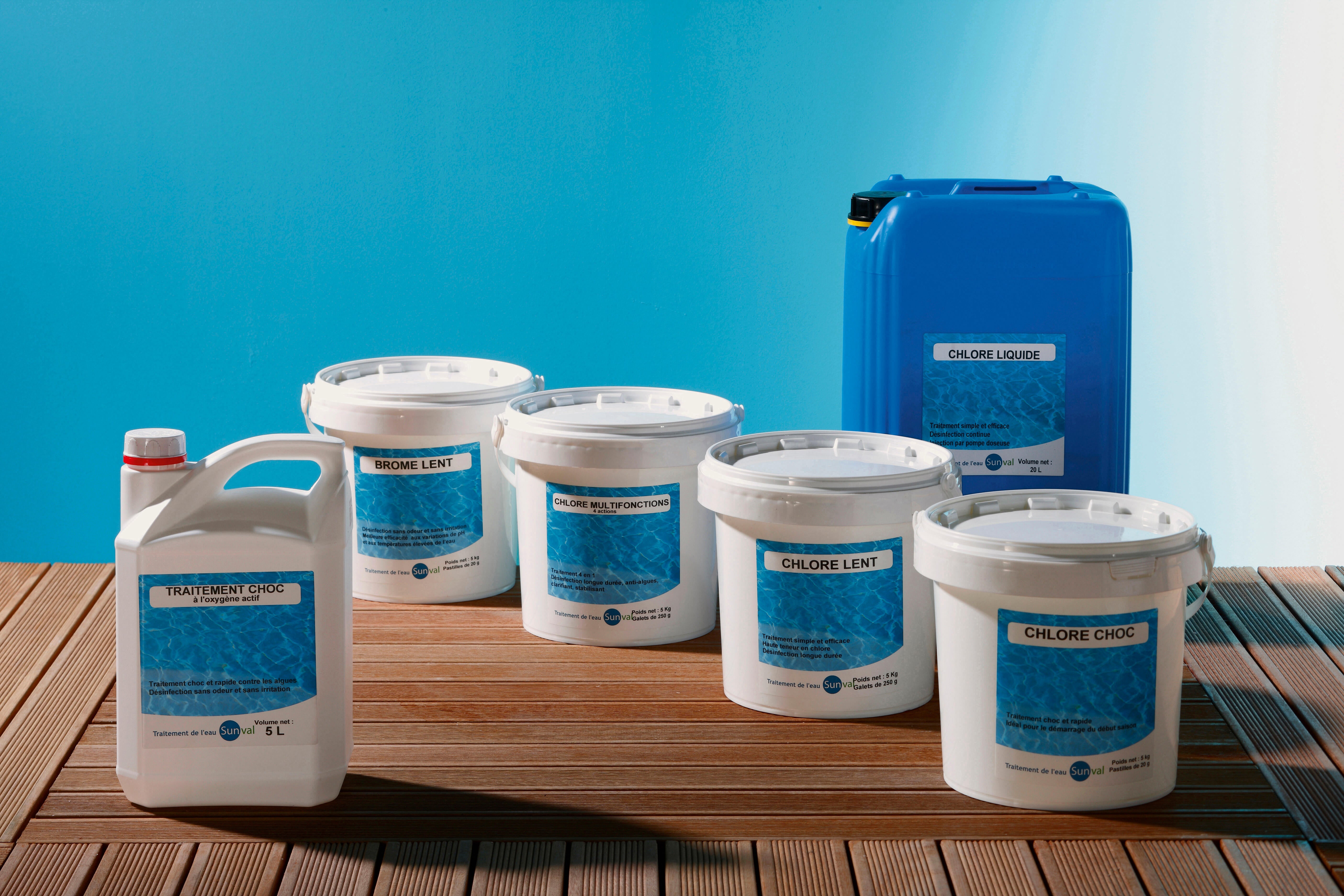 Chlore choc piscine, granulé 5 kg - 2