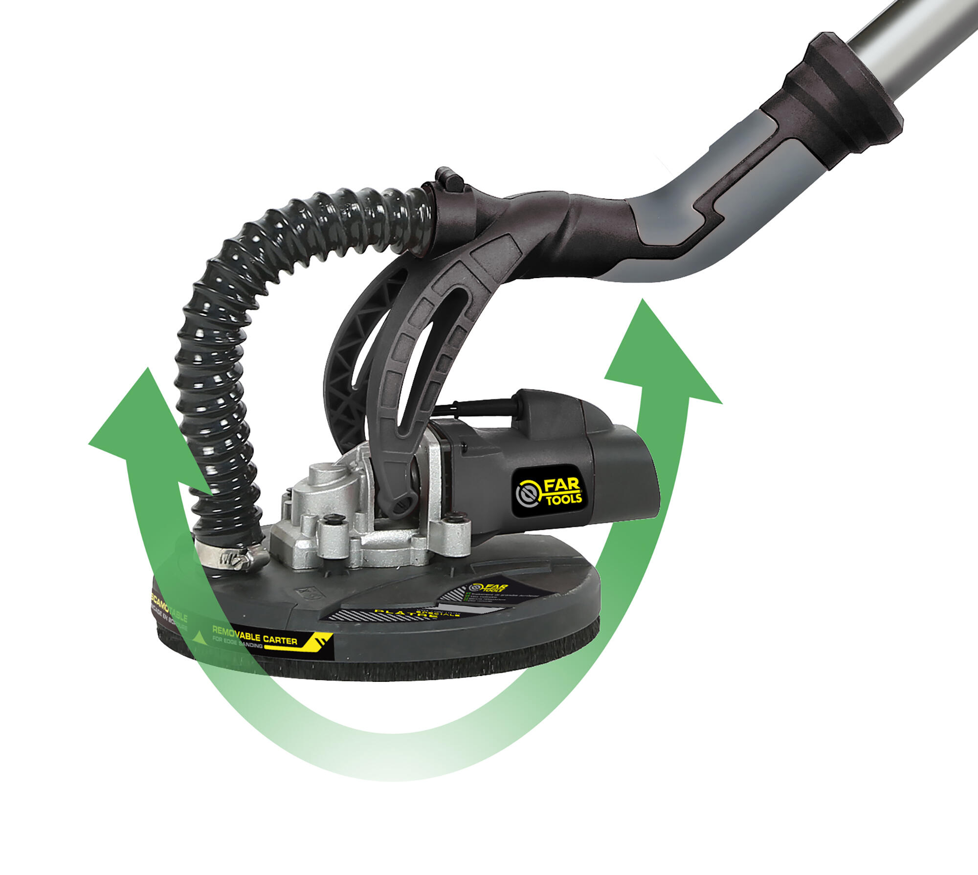 Ponceuse à plâtre téléscopique filaire FARTOOLS 115159, 710 W - 5