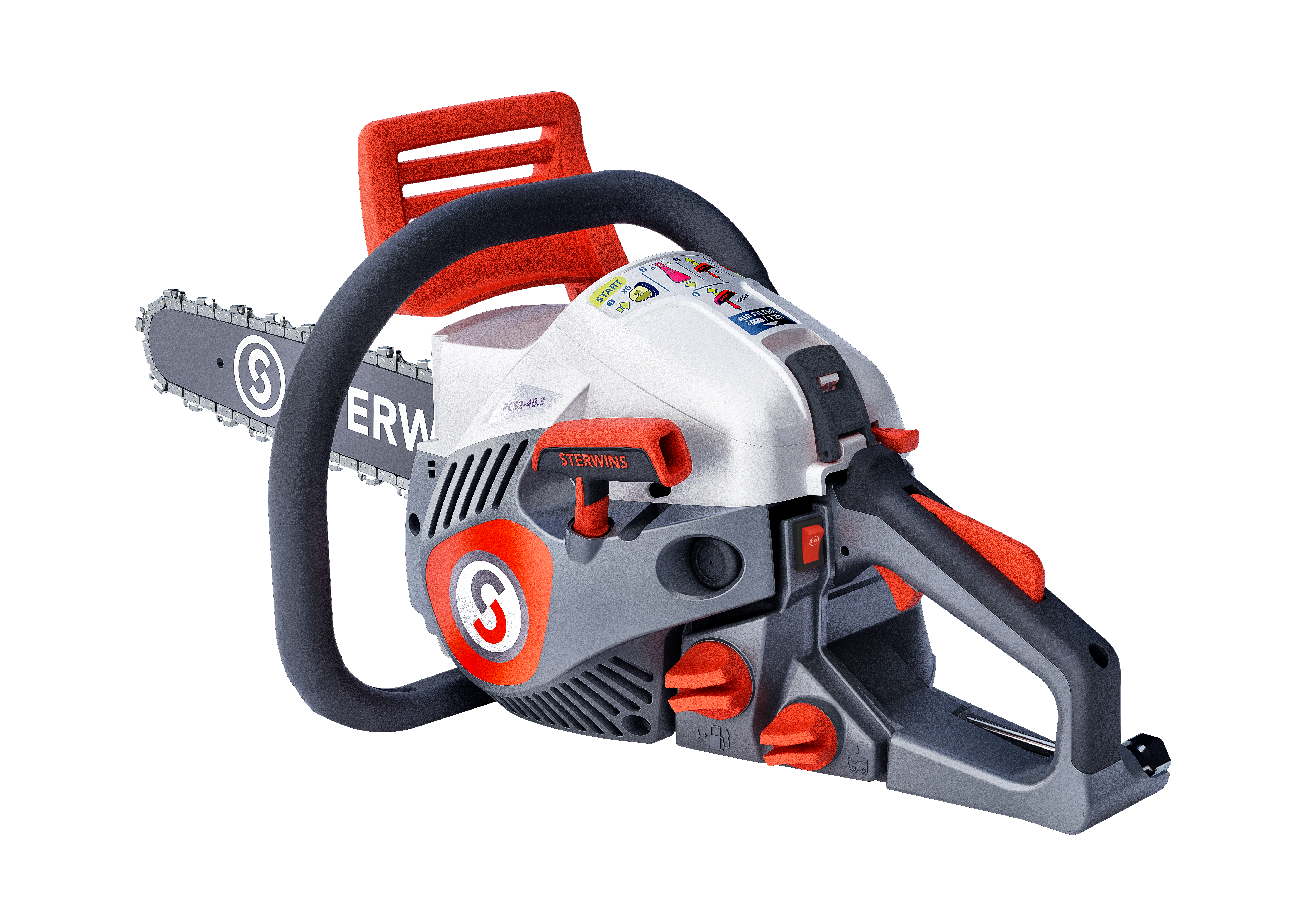 Tronçonneuse à essence STERWINS 40.1 cm³, guide de 40 cm - 8