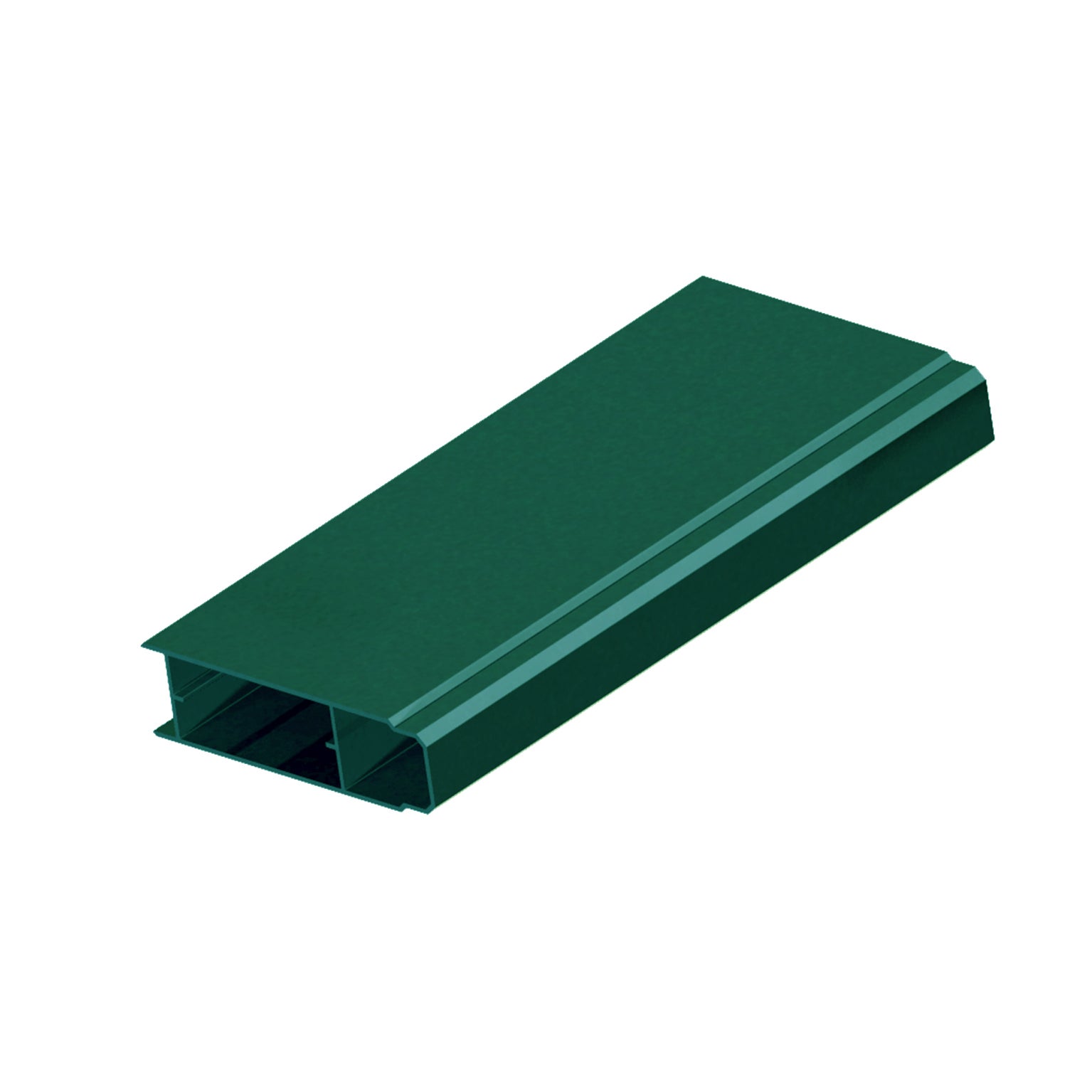 Lame de clôture aluminium pleine Klos up! vert, H.9 x l.145 cm - 5